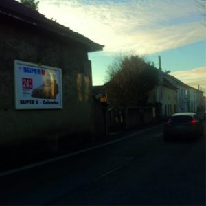 Panneau d'affichage publicitaire PAP - Isère