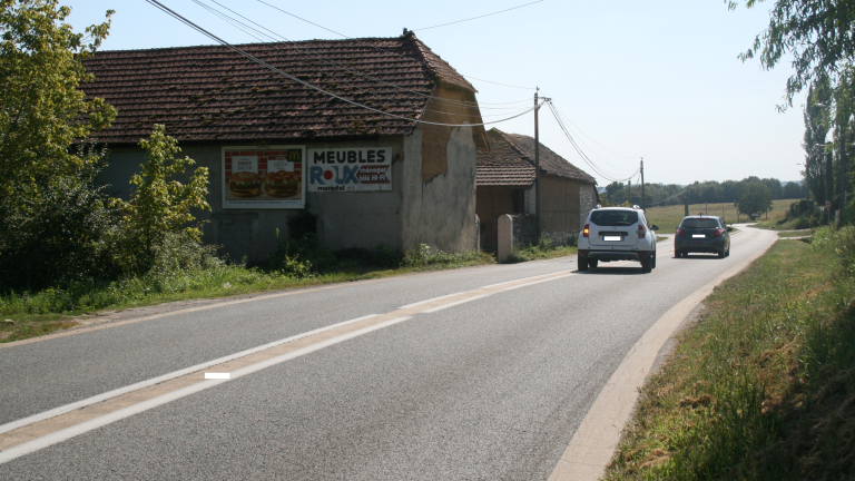 panneau publicitaire mural PAP - France