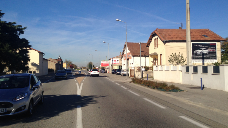 panneau publicitaire extérieur PAP - France