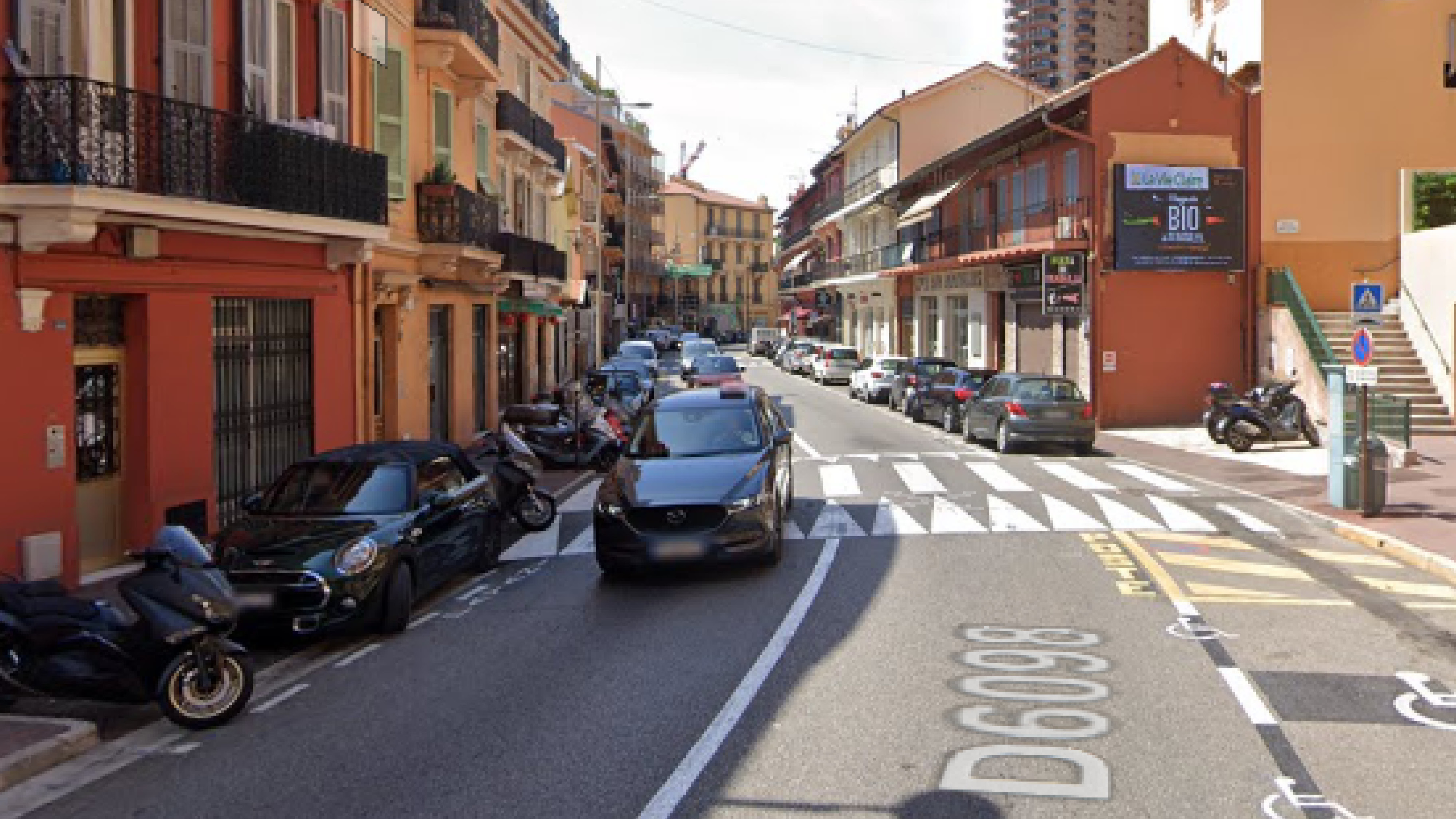 Panneau LED rue de Beausoleil