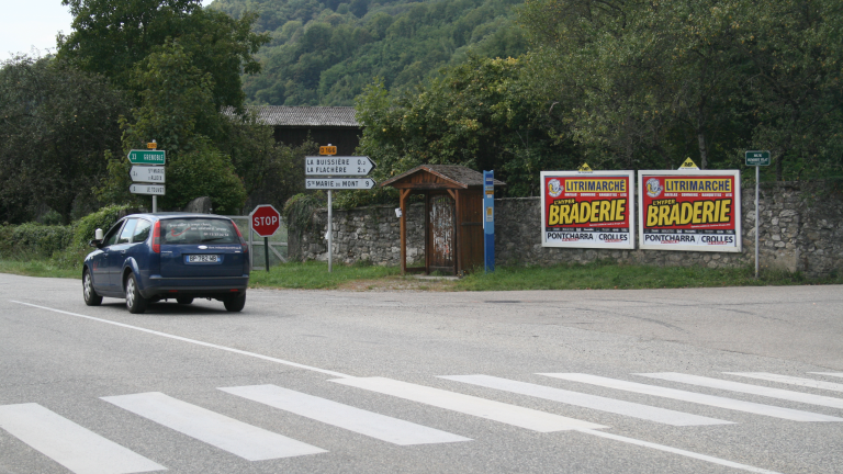 panneaux publicitaires extérieur PAP - France