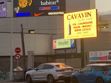 panneau LED extérieur PAP